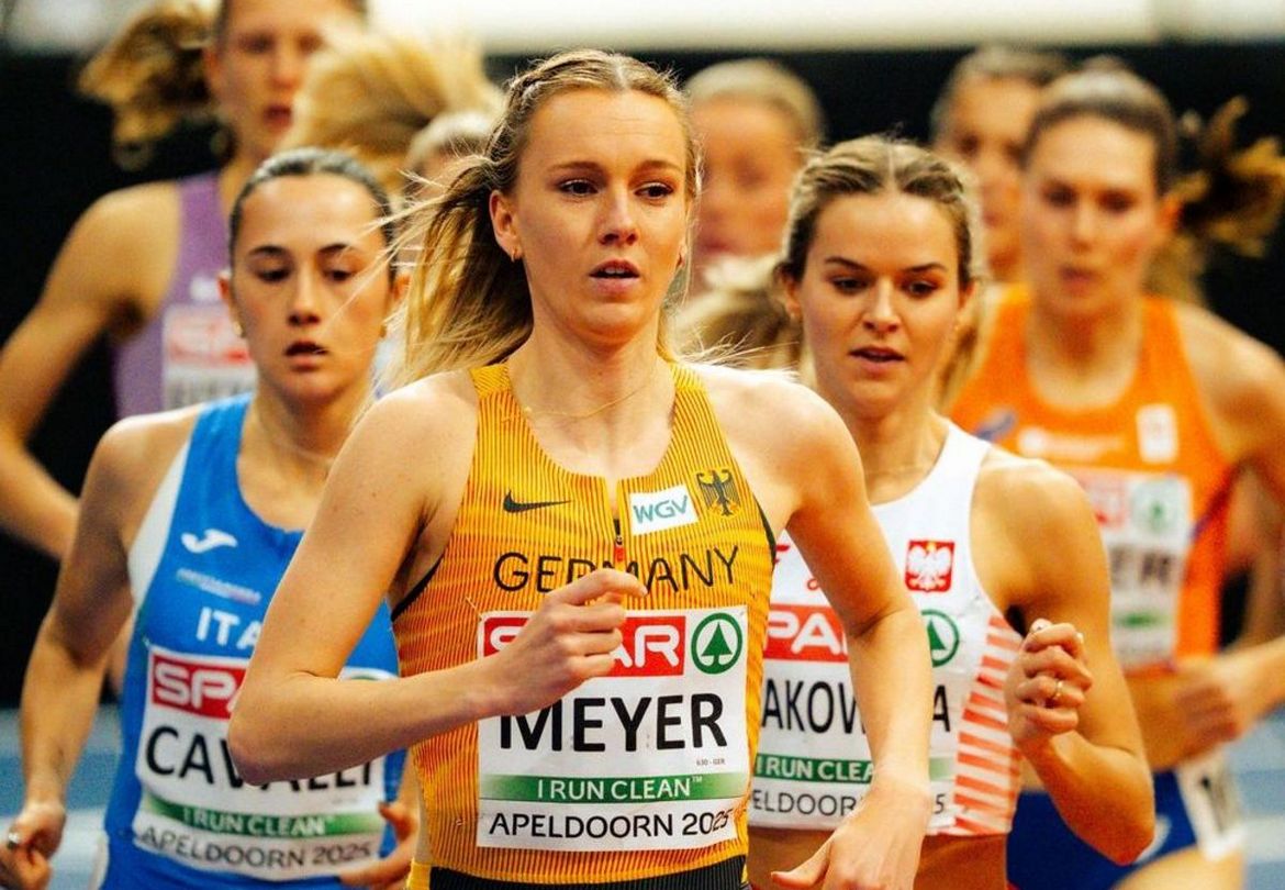 Lea Meyer verbessert nächsten Landesrekord