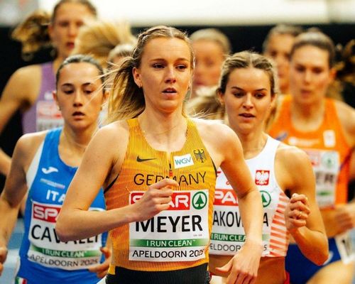 Lea Meyer verbessert nächsten Landesrekord