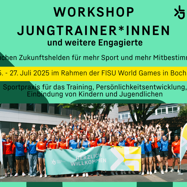Workshop für Jungtrainer:innen & Jugendsprecher:innen