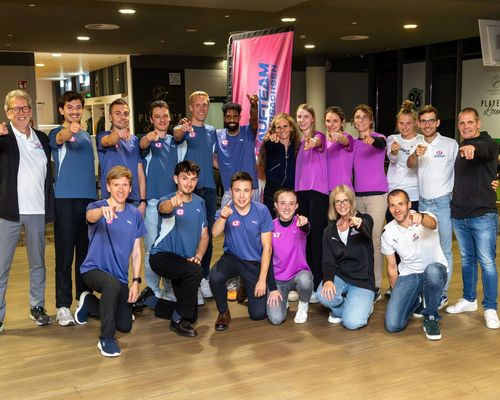 Das Laufteam Niedersachsen mit Neuzugang Fabienne Königstein