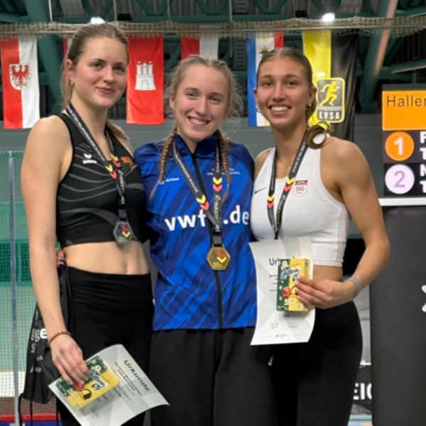 Svea Funck verteidigt DM-Titel in der Halle 