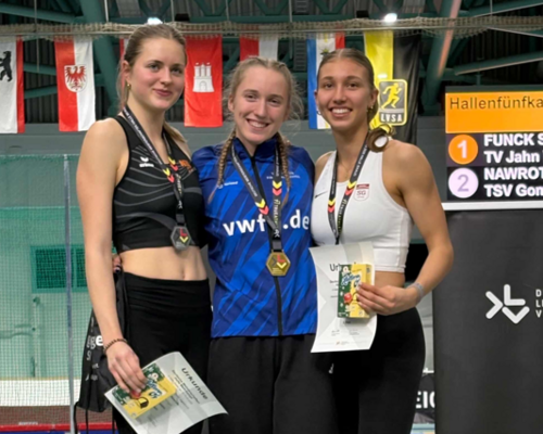 Svea Funck verteidigt DM-Titel in der Halle 