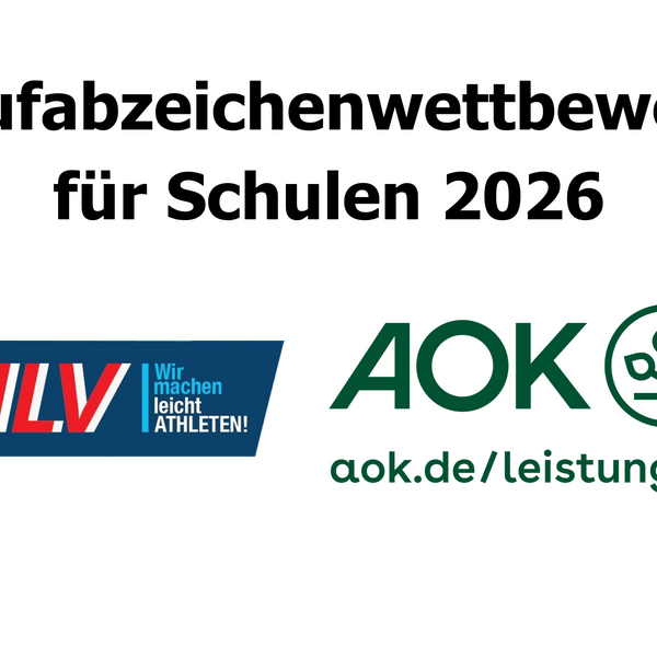 Laufabzeichenwettbewerb für Schulen – unterstützt von der AOK Niedersachsen
